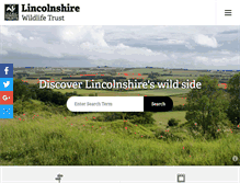Tablet Screenshot of lincstrust.org.uk